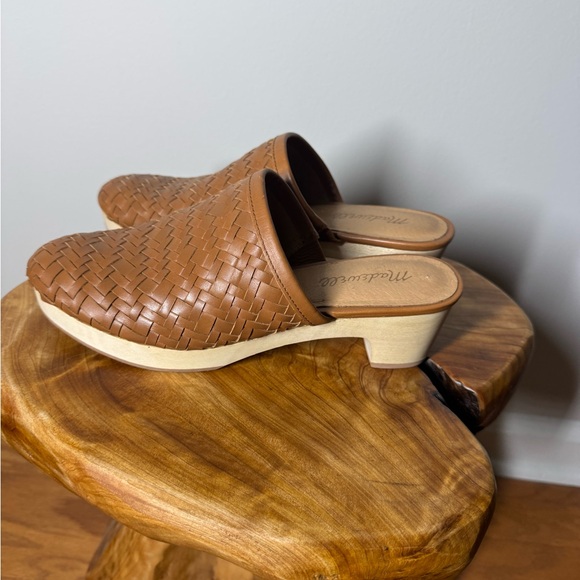 Madewell Tan Woven Mules - Picture 4 of 8